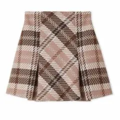 SNIDELロービングチェックミニスカート ピンク S 0 正規品