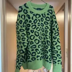 まりあさん専用 H&M オーバーサイズ レオパード柄 ニット L