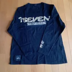 長袖カットソー ブラック