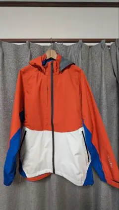 【ワークマン】美品✨オレンジ？赤？　防水防寒　マウンテンパーカー　LL