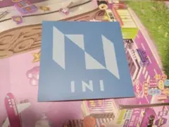 INI ロゴ ステッカー