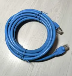 【未使用】青色 LANケーブル3M 3メートル