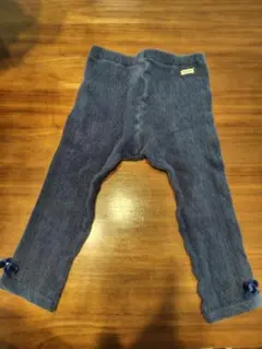 ミキハウス ベビースパッツ ネイビー 90