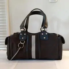 BALLY　バック　箱型タイプ ダークブラウン