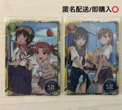 とある科学の超電磁砲S カード　御坂美琴　白井黒子　初春飾利　佐天涙子