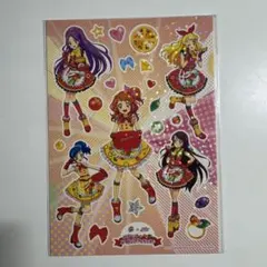アイカツ！　大空あかり　ピザハット　でアイカツ！しちゃお　ステッカー
