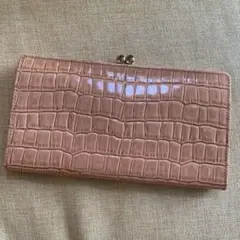 1metre carre クロコダイル風長財布 ピンク　未使用 1metre carre クロコダイル風長財布 ピンク 未使用 - メルカリ