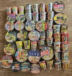 【カップ麺まとめ売り】ラーメン、やきそば各種よりどり50個セットのサムネイル