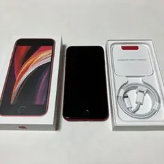 Apple iPhone SE2 レッド 128GB 箱付き【美品】お値下げ可