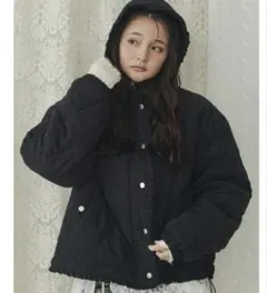 merry jenny フリルキルティングジャケット