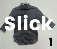 7ピ335◎スリック◎長袖シャツ◎トップス◎日本製のサムネイル