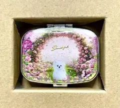 ハンドメイドピルケース(薔薇園のポメラニアン)