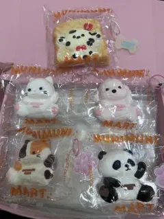 【大人気】MUNIMUNI MART スクイーズ 5点セット