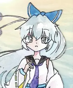 東方project 物部布都手書きイラスト