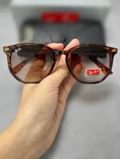 Ray-Ban RB4306トータスシェル サングラス ケース付き