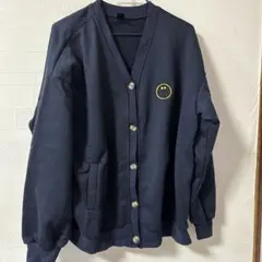 ネイビー カーディガン