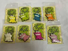 クレヨンしんちゃん チョコビ キーホルダー ワニ山 金歯 4点セット 