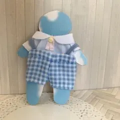 9. 未使用　シルバニア　ブラウスとパンツ　子供サイズ　人形　着せ替え　チェック