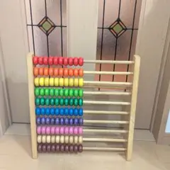 voila レインボーアバカス 100玉そろばん ボイラ VOILA 知育玩具 木のおもちゃ 100玉そろばん 3歳から対応