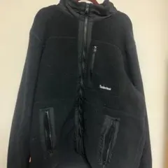 Timberland ブラックボアフリースジャケット