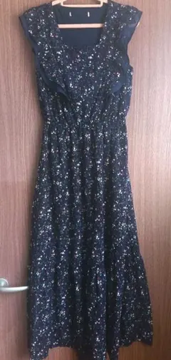 マキシワンピース 長袖