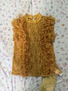 eimy istoire♡フリルレースノースリーブトップス*エイミーイストワール