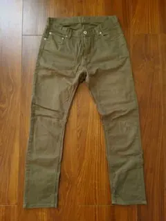 BEAMSビームスパンツ ストレッチテーパードチノ サイズM