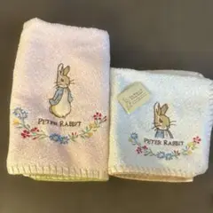 ピーターラビット　タオルハンカチ　2枚セット