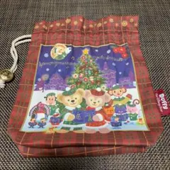 ディズニー ダッフィー シェリーメイ 巾着 クリスマス
