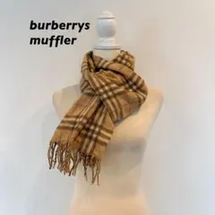 Burberrys バーバリー　マフラー　ストール　ノバチェック　ウール
