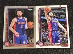 TOPPS CHROME Cade Cunningham NBAカード
