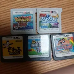 セール中　ニンテンドー3DS/DSソフト 5本セット
