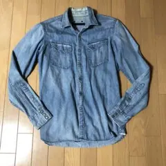 ソフネット　デニムシャツ　激レア希少
