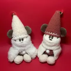 【2個セット】リルリンリン クリスマス2024 2025 ぬいぐるみバッジ