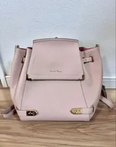 サマンサタバサ　Samantha Thavasa リュック　2way ラメピンク