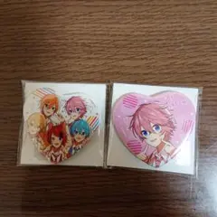 すとぷり　さとみくん　すとまじ　缶バッジ　ハート　シークレット