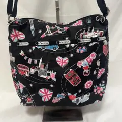 レスポートサック　イッツアスモールワールド　ショルダーバッグ　ブラック　黒