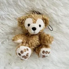 【美品】Disney　ダッフィー　Duffy　ぬいぐるみストラップ　キーホルダー
