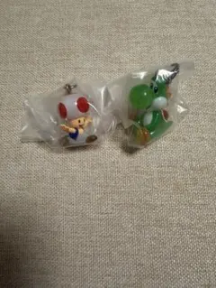 スーパーマリオめじるしアクセサリー ヨッシー・キノピオ