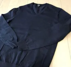 UNIQLO ユニクロ　Ｖネックセーター　綿ニット　S