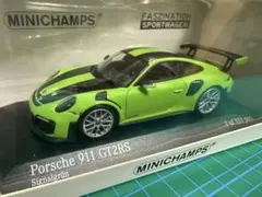 1/43 MINICHAMPS ポルシェ911 GT2RS Acidgrün - メルカリ