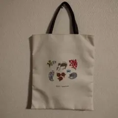 【週末限定値下げ】IBIZA イビザ　猫柄　 セミショルダーバッグ　帆布　牛革