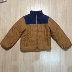 美品　DEVILOCK サイズ150中綿コート ブラウン・ネイビー