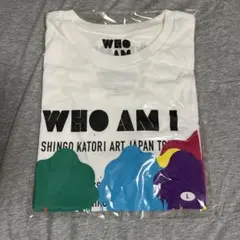 【nari】香取慎吾 個展「WHO AM I」Tシャツ （2枚セット） nari】香取慎吾 個展「WHO AM I」Tシャツ （2枚セット） WHO AM I