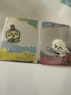 ちいかわ　映画　プライズ特典　クリアカード　人魚の島のひみつ　うさぎ　ラッコ