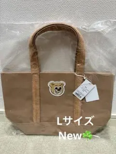 ラブラリーバイフェイラーワッペントートバッグ オールドテディ