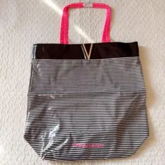 新品　Victoria's Secret ストライプ トートバッグ