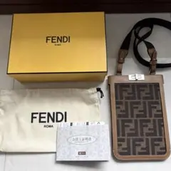 ⭐️新品未使用⭐️FENDI フェンディ　スマホバッグ ショルダーバッグ ズッカ柄