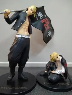 東京リベンジャーズ　ドラケン、　松野千冬 フィギュア2体セット