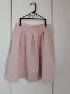 QUEENS COURT ひざ丈スカート ピンク 2サイズ VICKY